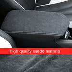 Central Control Armrest Storage Box leather cover Interior Accessories Fit For Geely C close-up view