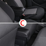 For Peugeot 207 Armrest Box Peugeot 207CC Interior Central Storage Box Pu Leather Armres detail view