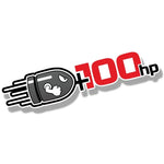 Car Stickers Creative Plus Horsepower Body Stickers + 100HP Full of Blood Scratches Decorative Stickers