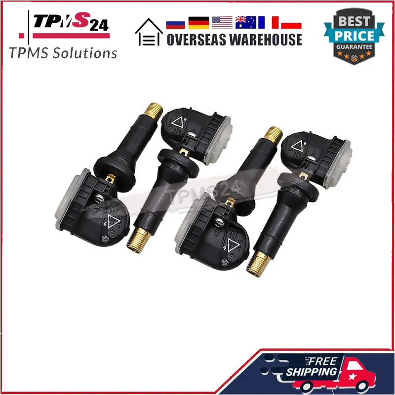 4X TPMS Sensor 433MHz for Opel Ampera-E Antara Karl Mokka Vauxhall Viva Cadillac CT6 | Replacement 1
