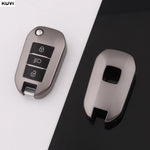 New TPU Car Flip Key Case Cover Shell For Peugeot 208 308 408 508 2008 3008 4008 5008 close-up view