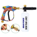 Pressure Washer Water Gun Kit | Universal Quick Connector Spray Gun for Karcher Nil additional angle