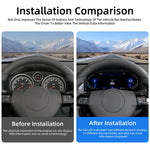 Digital Instrument Cluster for Opel Astra 2004-2010 | 12.3" HD Speedometer Upgrade alternate view