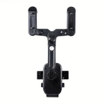 Lcars Car Phone Holder, Car Rearview Mirror Mount, Phone Navigation Suspension Support Bracket, Secure Grip to Prevent Shaking
