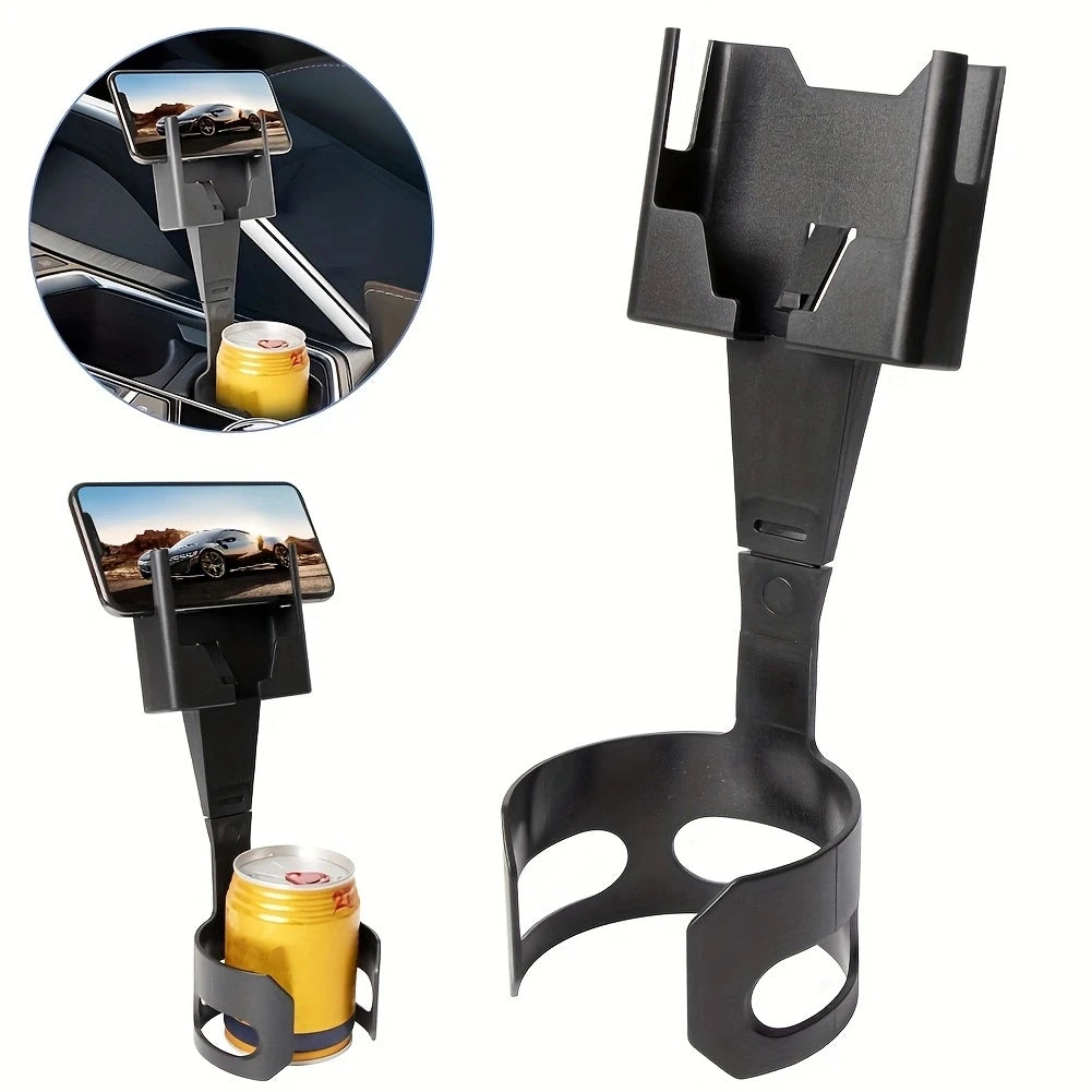 Universal Car Phone Holder | 2 in 1 Cup Holder Phone Mount