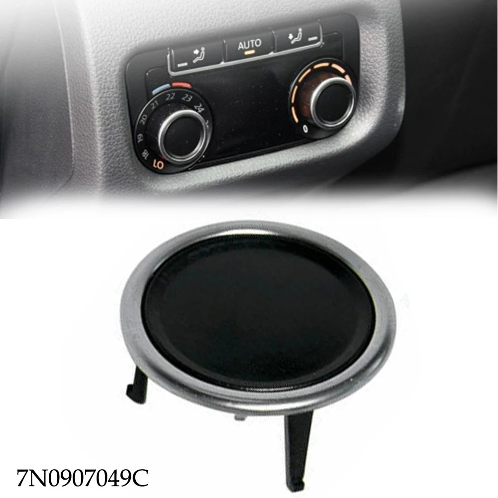 A/C Knob Button Truck Air Conditioning Panel Black Front Side Interior Accessories additional angle
