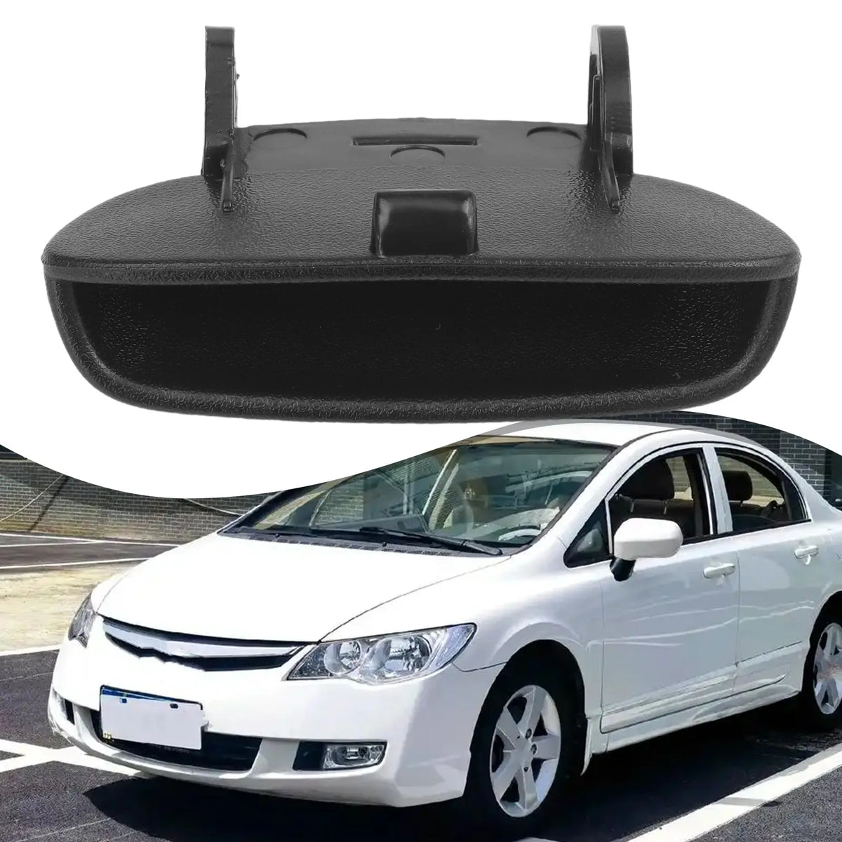 Accessories Car Armrest Cover Latch Replacement Tool ABS Plastics Black Center Console For HONDA CIVIC 2006-2011
