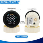 Universal 52mm LCD Digital GPS Speedometer with Antenna | MPH Knot Km/h COG Gauge for alternate view