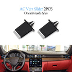 LHD RHD Car Front Rear Air Conditioning Slider Clip AC Vent Outlet Grille Repair Kit For Maserati Quattroporte M156 2013-2020