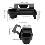 Car Organizer Box With Cup Holder and Phone Slot close-up view