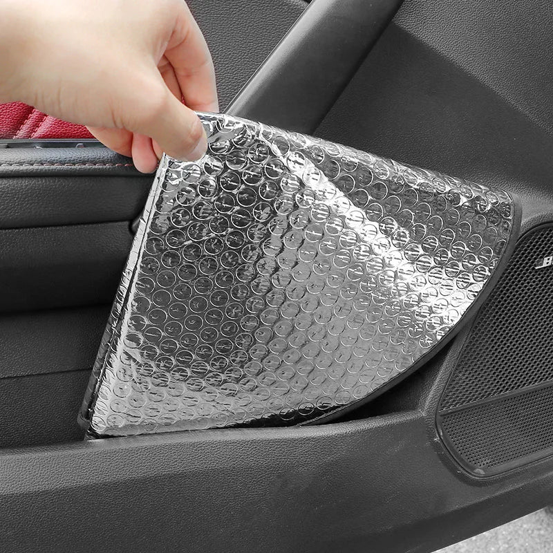 Foldable Silver Aluminum Foil Car Windshield Sunshade Anti-UV