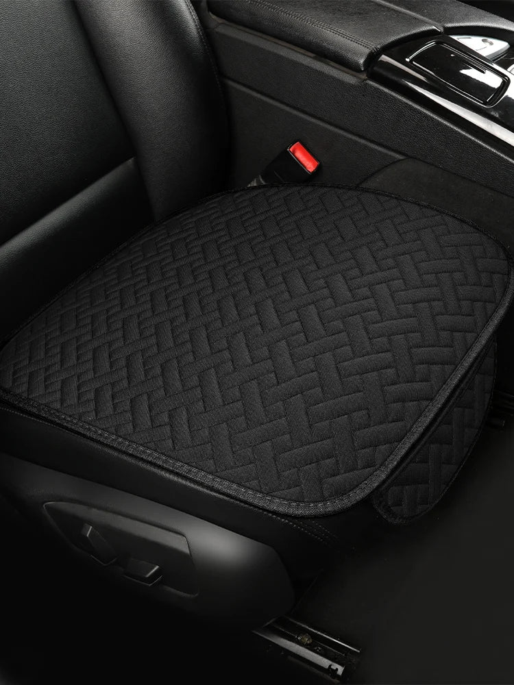 Car Seat Cushion, All Season Universal Linen Car Seat Cushion Cover, Anti Slip, Wear-Res detail view