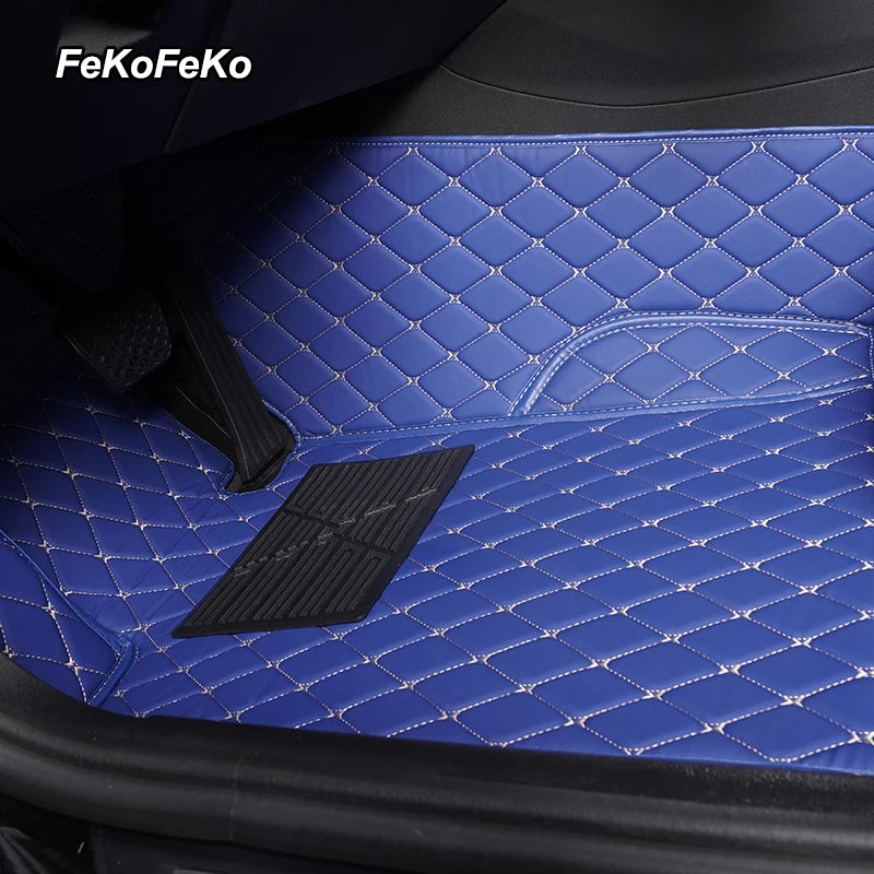 Custom Car Floor Mats For Toyota Corolla 2000-2026 Auto Carpets Foot Coche Accessor additional angle