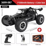1:16 Scale Remote Control Monster Truck High Speeds 20KMH Off-Road RC Car with LED Light detail view