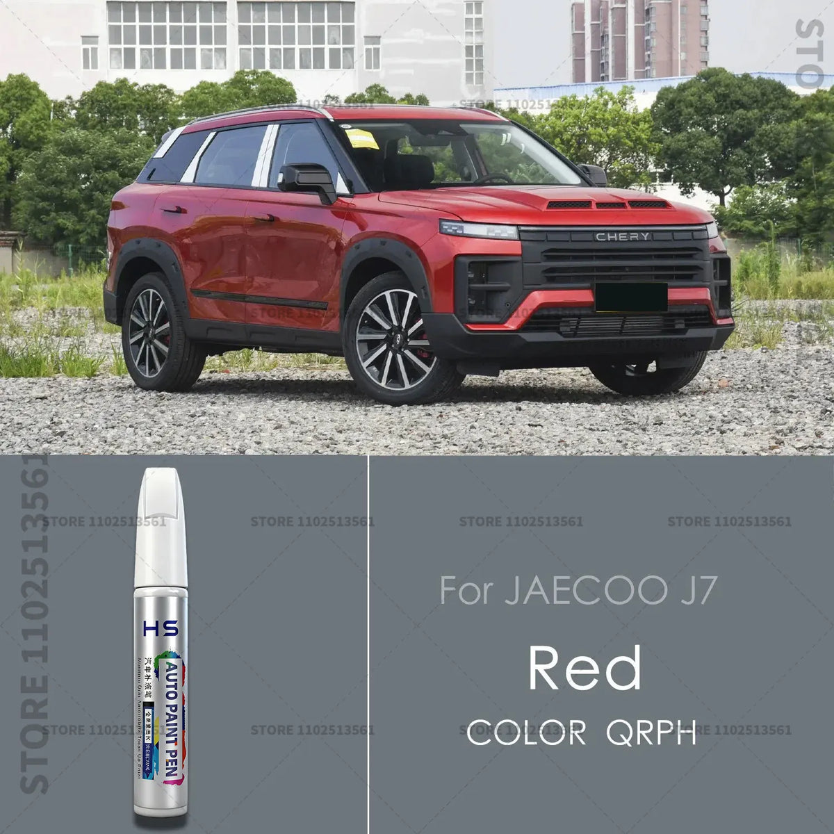 Paint Repair Pen Touch Up Scratch Remover DIY Car Accessories Pearl white Glacier S additional angle
