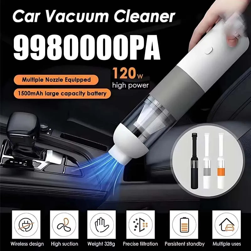 20000PA Wireless Car Vacuum Cleaner | Handheld Cordless for Auto & Home