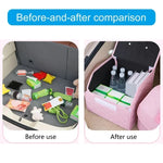 Foldable Car Trunk Organizer | Leather Cargo Storage Box with 8 Style Options lifestyle view