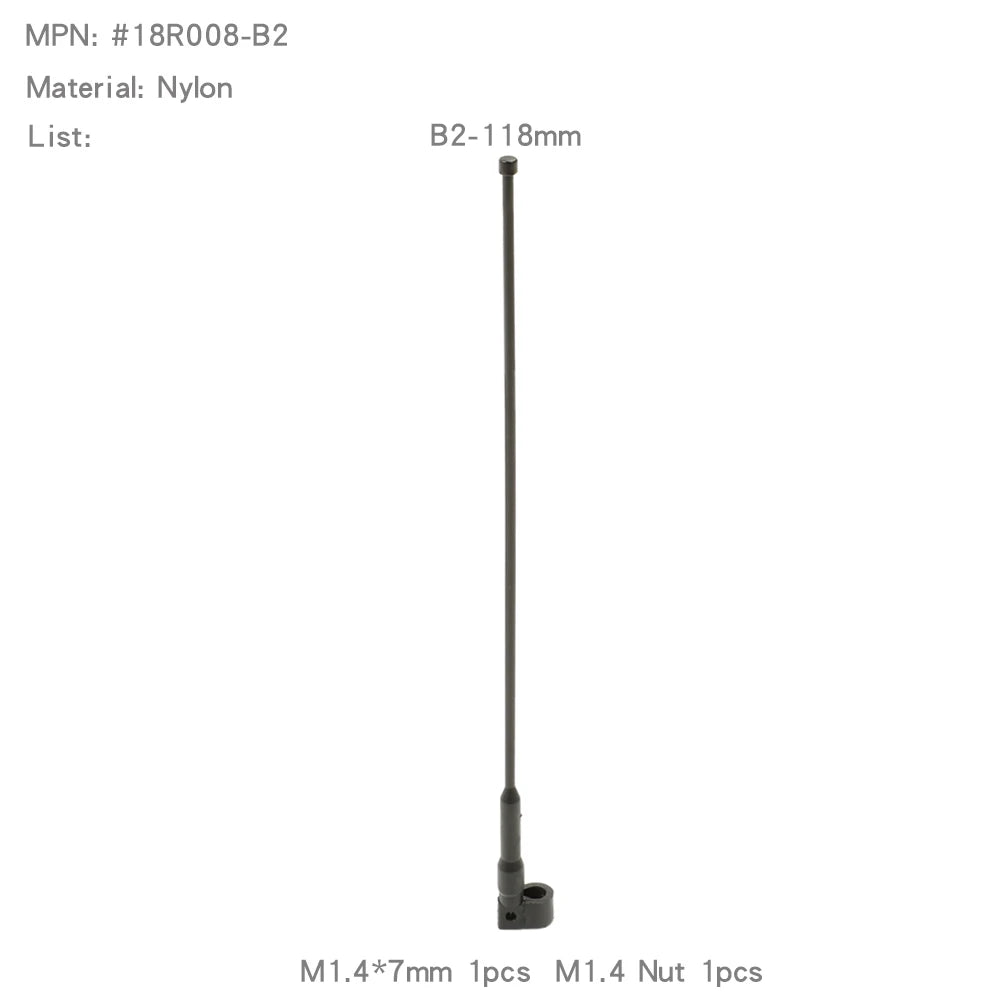 Rcdream Simulation Antenna Decoration Signal Line For 1/8 1/10 1/12 1/14 1/18 Rc Craw alternate view