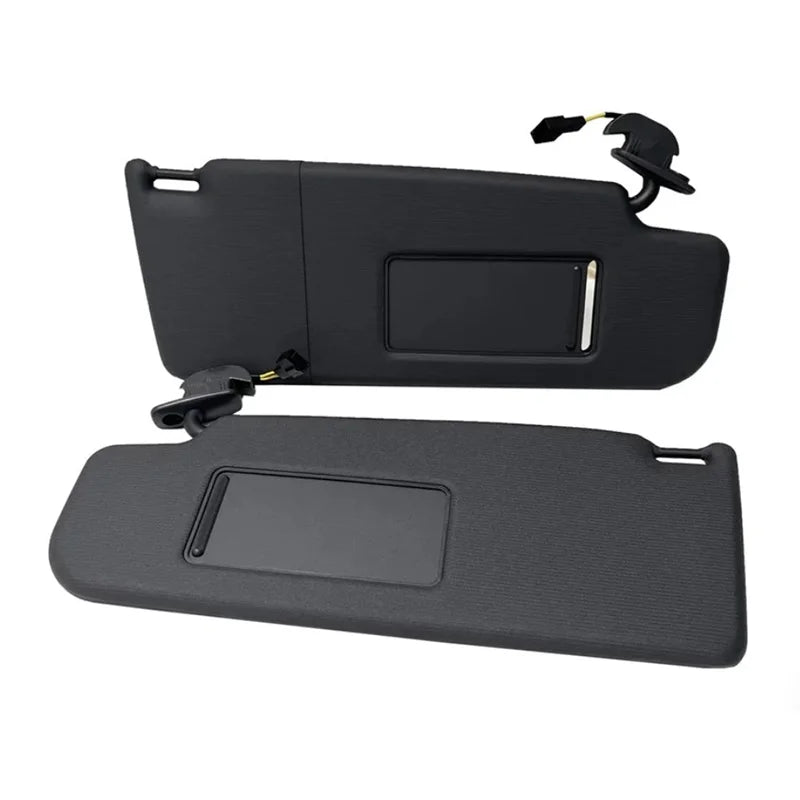 1PCS 5U0857551 or 5U0857552 For VW Golf 4 Jetta Bora MK4 Black Car Front Sun Visor With Mirror Black Cover