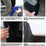 Tesla Model 3 Highland Mud Flaps (2024–2026) | Front & Rear Wheel Splash Guards, 4- additional angle
