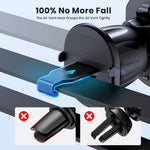 TOPK Magnetic Car Phone Holder Air Vent Car Phone Stand For Magsafe iPhone 15 14 13 Pr close-up view