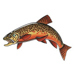 Car Stickers Wild Brown Trout Caravan Accessories Personality, Sticker Products Exterior Parts PVC Stylish, Decoration Cute,