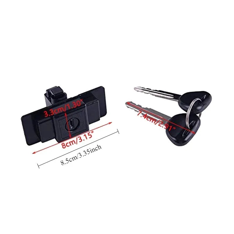 Key for The Glove Compartment Lock MB846665, Compatible with for MITSUBISHI Montero A lifestyle view