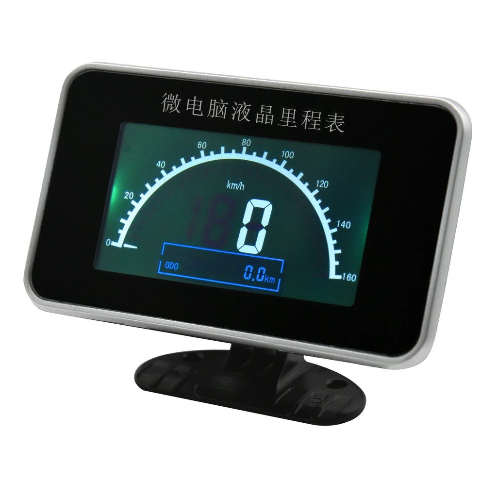 2 IN 1 Digital Speedometer and Odometer Gauge | LCD Instrument Panel for Car Truck 9-32V detail view