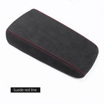 Suede Leather Car Center Console Armrest Box Cover for BYD ATTO 2 Yuan up EV S1 Pro 2025-2026 Interior Accessories Pad