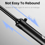 WEST BIKING Bike Pump | 150/160PSI High Pressure Digital Gauge Bicycle Tire Inflato additional angle