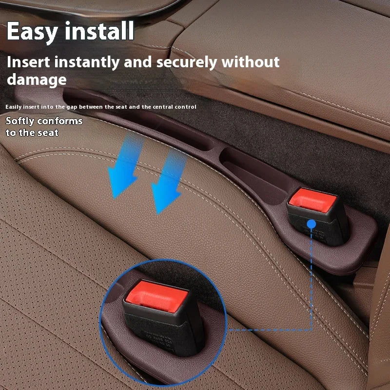 Car Seat Gap Plug, Anti-Leak Strip, and Storage Box | 3-in-1 Car Interior Organizer detail view