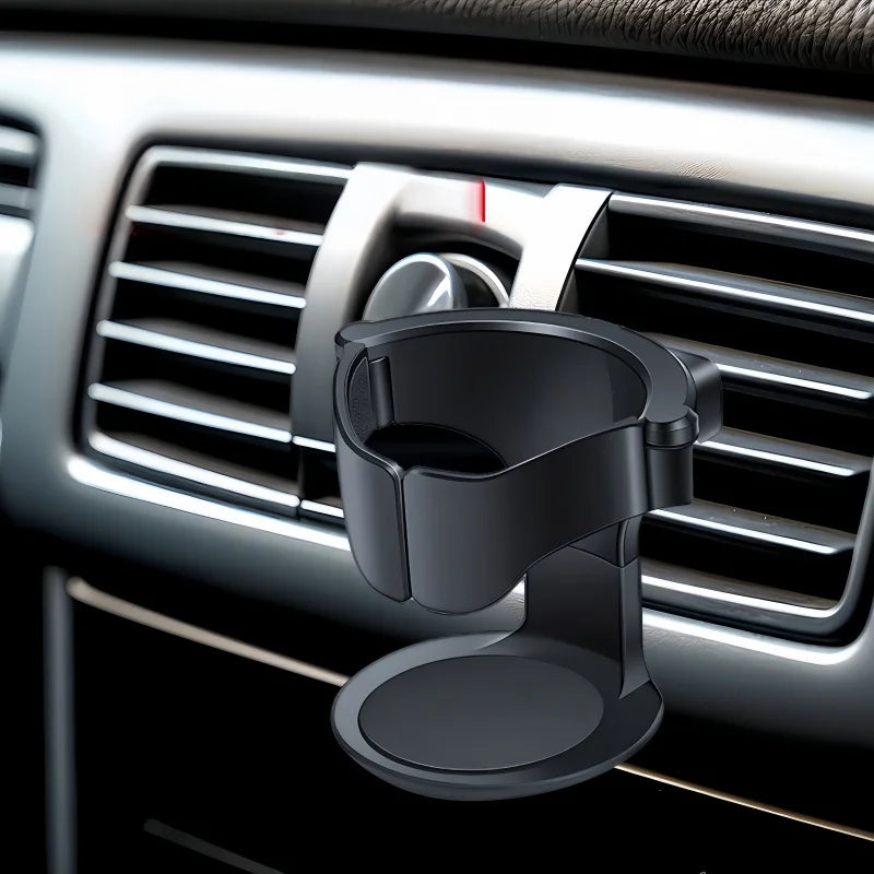 Universal Car Cup Holder | Air Vent Mount Drink Tray and Ashtray detail view
