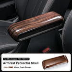 Car Center Console Stowing Tidying Armrest Box Panel Trim Cover For MINI COOPER S F66 lifestyle view