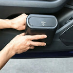 Car Trash Can, Mini Leakproof Trash Can for Car Desk, Thickened Garbage Bags Included alternate view