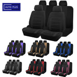 AUTO PLUS Car Seat Covers Universal Size Fit For Most Car Suv Truck Van Car Accessories Interior Sea