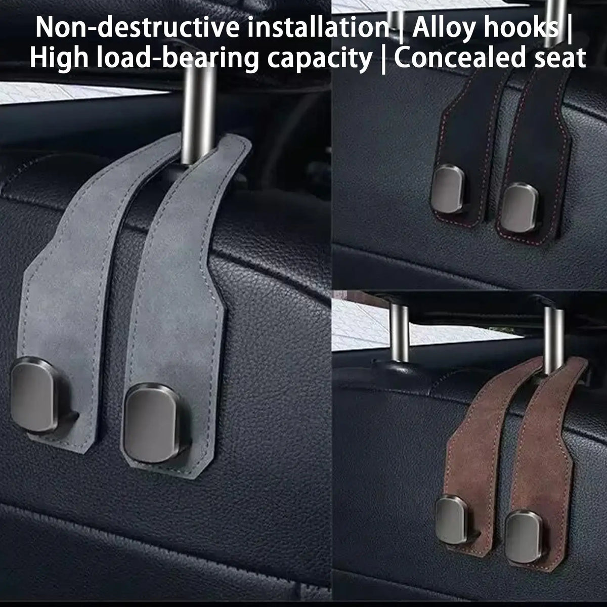 Car Headrest Hooks Seat Back Organizer Hanger