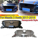 Honeycomb Front Bumper Grille for Mazda 3 Axela 2017-2019 | Racing Air Intake