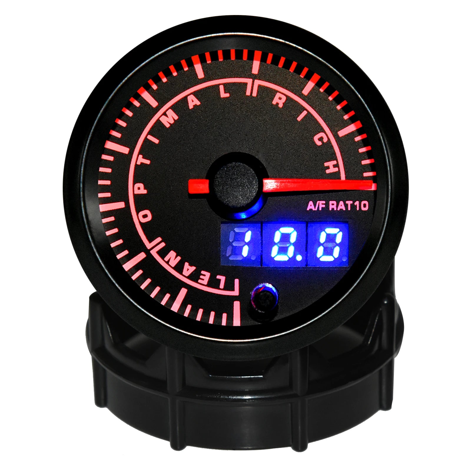 52mm 7 Color LED Car Gauge Set | Boost Water Temp Oil Pressure Voltmeter Air Fuel Rat alternate view