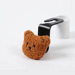 "Cute Cartoon Bear Car Seat Back Hook - Creative Multi-purpose Auto Interior Storage H close-up view