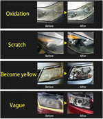 2PCS Car Headlight Liquid Polymer Polish 800ML Car Headlights Polishing Renovation Repair Liquid Light Restoration Besteam Auto Part