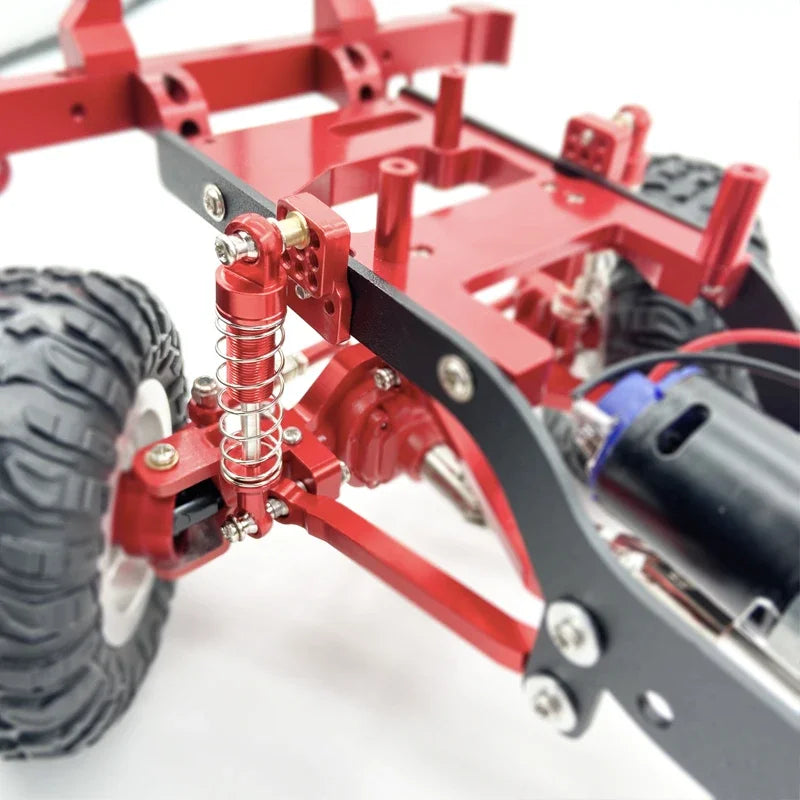WPL C14 C24 B14 B24 MN D90 MN99S Metal Servo Mount Bracket Beam Crossbeam Set RC Car U close-up view
