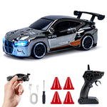 1/64 Drift RC Car with LED Lights 2.4G Remote Control alternate view