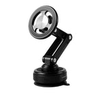 Magnetic Car Phone Holder Vacuum Suction 360° Foldable