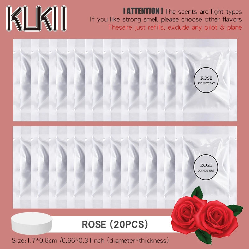 Car Air Freshener Refill Tablets | Replacement Fragrance Pods additional angle