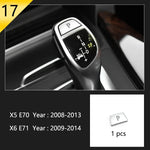 Car Styling For BMW X5 X6 E70 E71 Console Gearshift Frame Decorative Trim Strips Stai alternate view