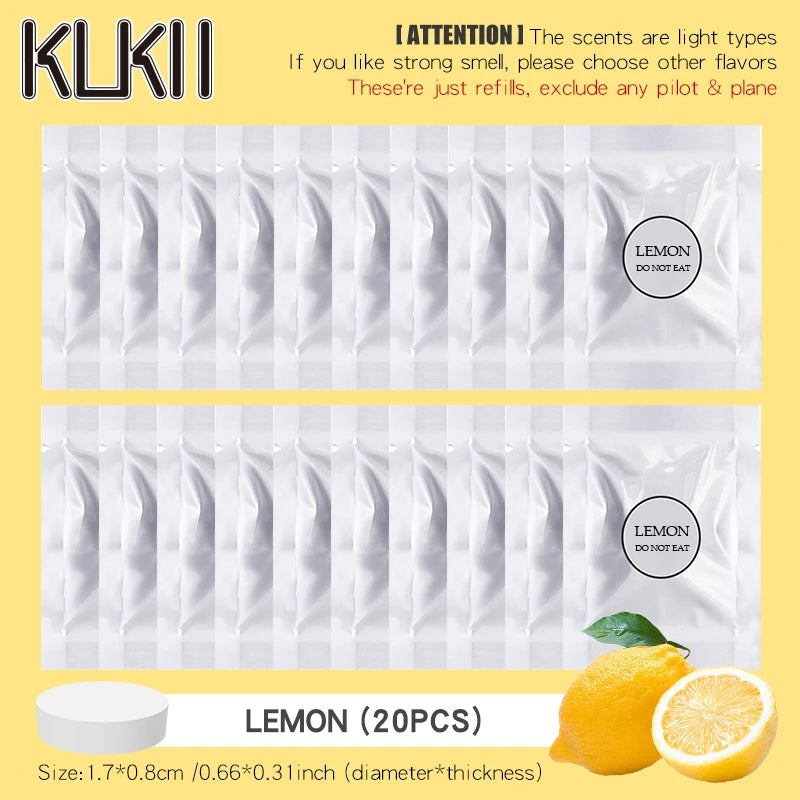 Car Air Freshener Refill Tablets | Replacement Fragrance Pods detail view