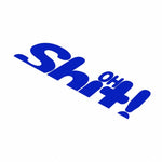 OHSHIT- Vinyl Car Stickers/ Motorcycles - Waterproof Durable Decals, Body / Door /Helmet detail view