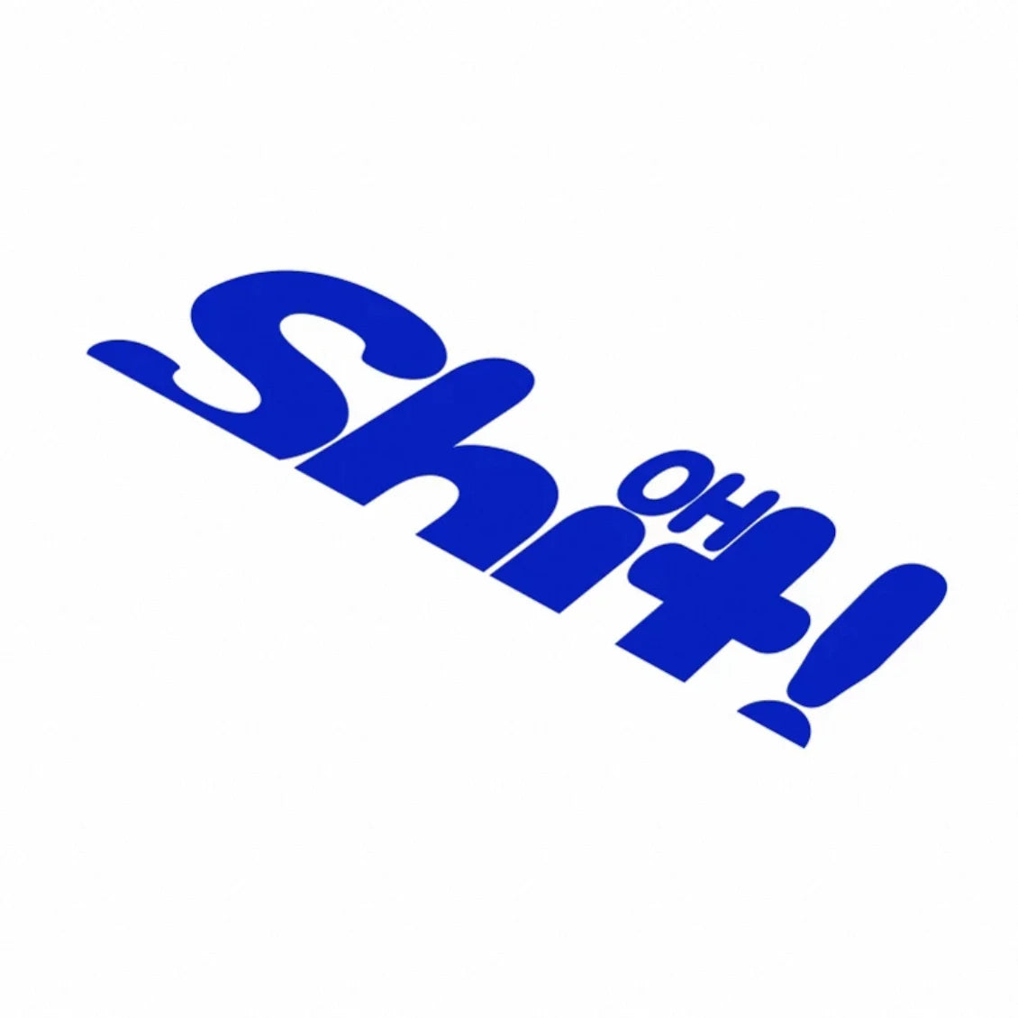 OHSHIT- Vinyl Car Stickers/ Motorcycles - Waterproof Durable Decals, Body / Door /Helmet detail view