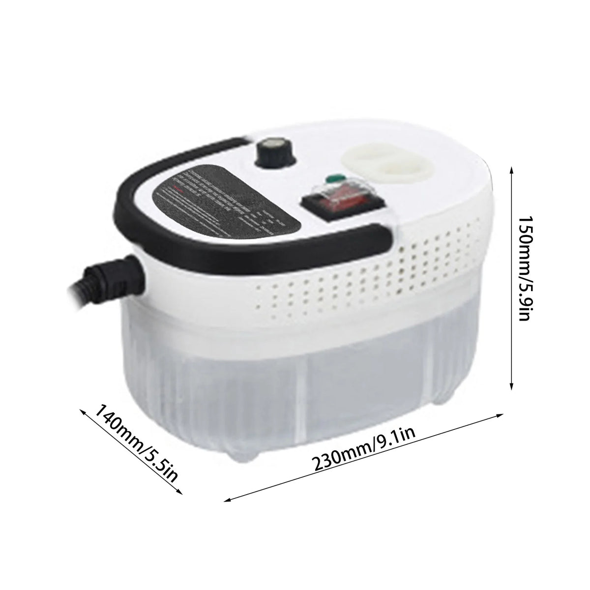 1500W Steam Cleaner Handheld Portable Pressurized Quick Heating