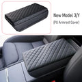 For Tesla Model Y Juniper 2025 2026 Model 3 Armrest Cover Box Cushion Anti-scratch Pad Mats Center Console Protector Accessories